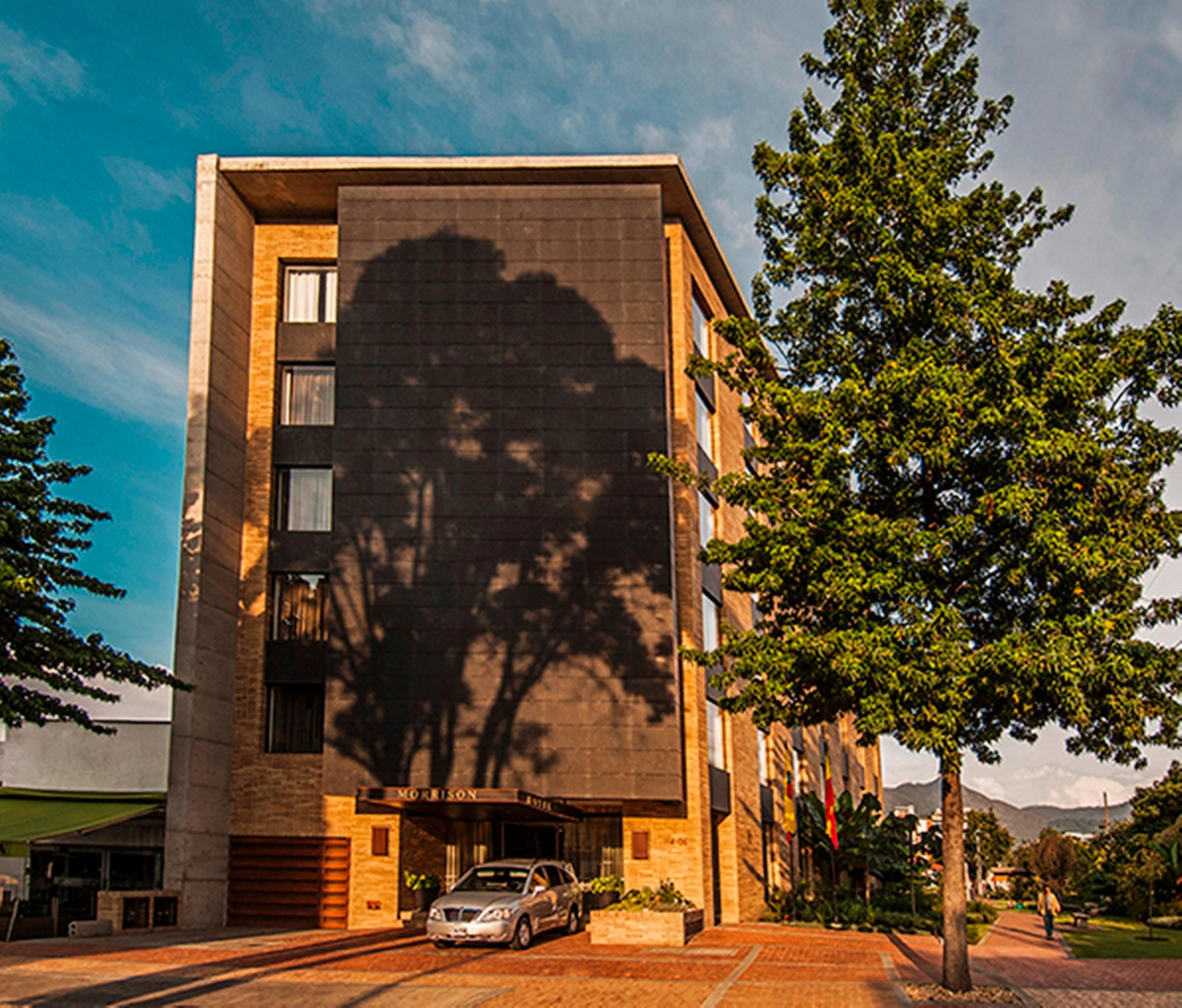 Hotel Morrison Usaquen Bogota Ngoại thất bức ảnh The building of the University of Applied Sciences and Medical University of Southern Tyrol