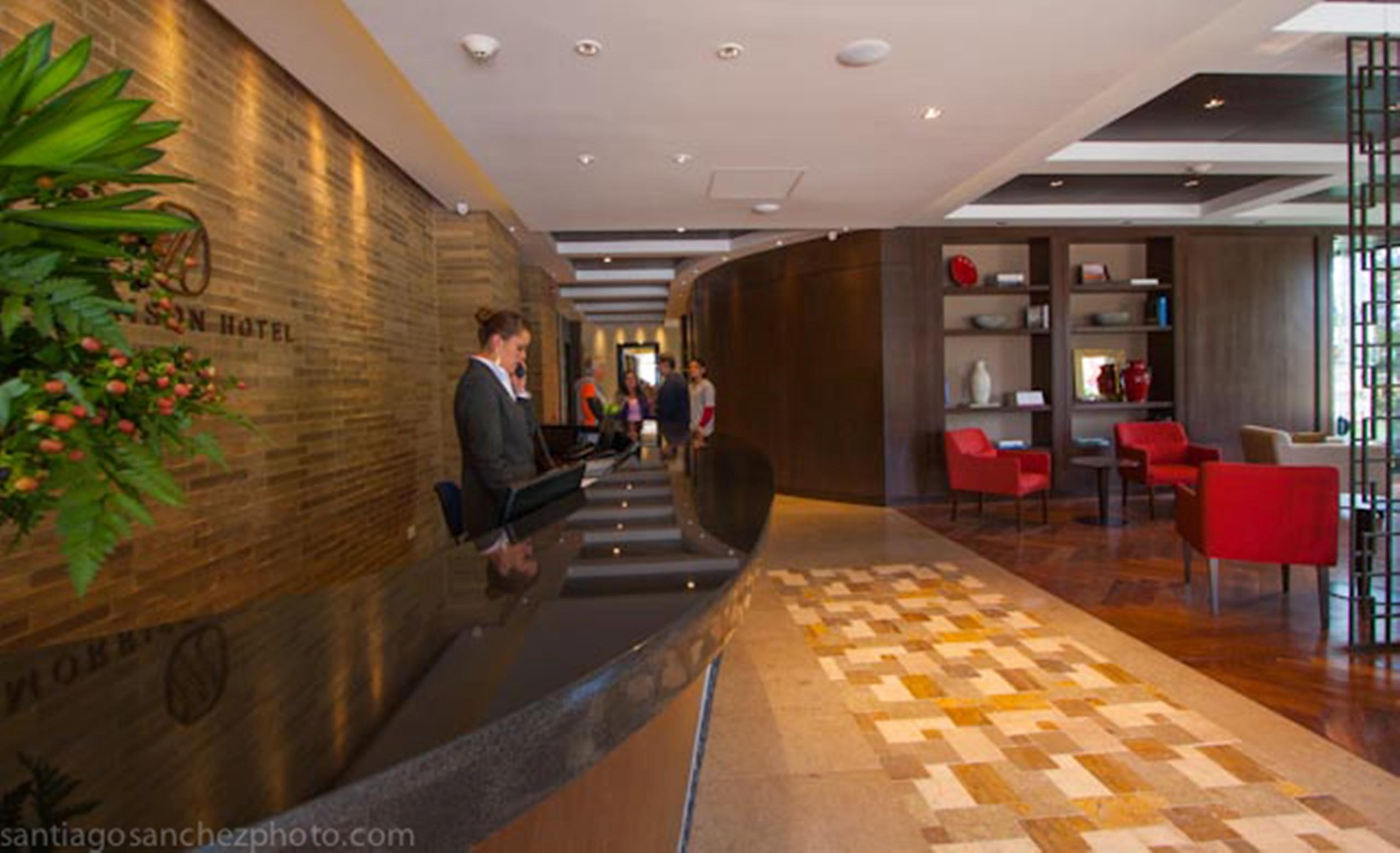 Hotel Morrison Usaquen Bogota Ngoại thất bức ảnh The lobby of the hotel